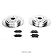 Power Stop K2382 Rear Z23 Evolution Brake Kit with Drilled/Slotted Rotors and Ceramic Brake Pads
