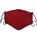 GUOER Cotton Face Mask Can Be Washed Reusable One Size - Not PFFR Mask (07BP14W)