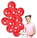 Treasures Gifted Metallic Red Balloons - Pearlized Ruby Red Balloons - Globos Metalicos Rojos, Red Latex Balloons 12 Inch, Globos Rojos Metalicos - Bulk Red Balloons 72 Pack