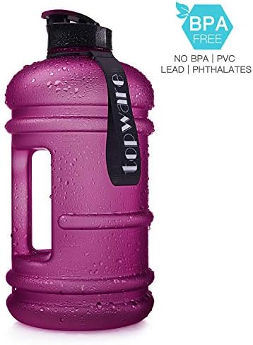Dishwasher Safe New Material Tritan Plastic Hot Cold Water Jug Container Big Capacity 2.2L 75oz Half Gallon 1.3L 44oz 550ml Large Leakproof BPA Free Water Bottle for Fitness Camping Bicycle Gym
