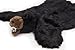Carstens Plush Black Bear Kids Animal Rug Large