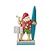 Enesco Margaritaville by Jim Shore Santa with Surf Board Figurine, 10.5