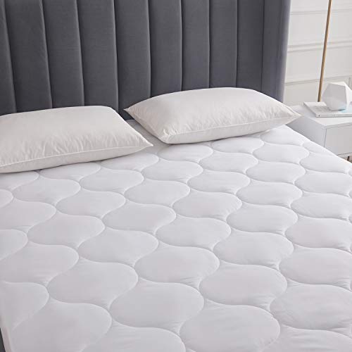 Ubauba Queen Mattress Pad - Down Alternative Mattress Protector Quilted Fitted Sheet Mattress Cover - Queen / 60x80