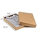ValBox Kraft Shirt Gift Boxes 10 Pack Brown Large Paper Gift Boxes with Lids for Birthtday, Baby Shower, Wedding, Christmas, Easy Assemble Boxes, 14.25 x 9.5 x 1.8 Inches