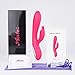 G Spot Rabbit Vibrator with Bunny Ears for Clitoris Stimulation,Rechargeable Quiet Vagina Stimulator with 10 Vibration Modes, Waterproof Dildo Sex Toys for Women and Couples