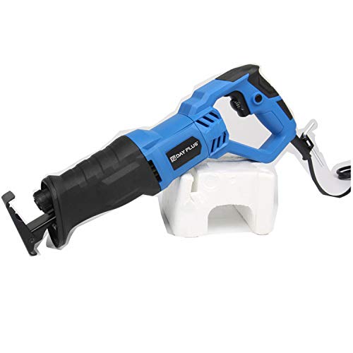 Elektrische Säbelsäge, Ergonomische Drehbarer Griff, 850W Elektrische säge mit 4 Sägeblätter, LED Licht, Ideal zum…