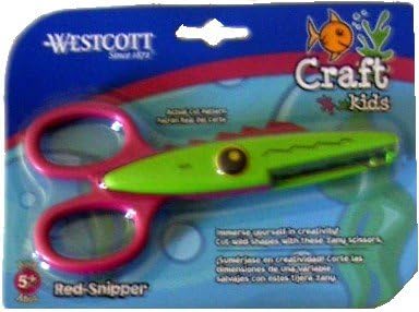Wescott Red-Snipper Craft Kids Scissors