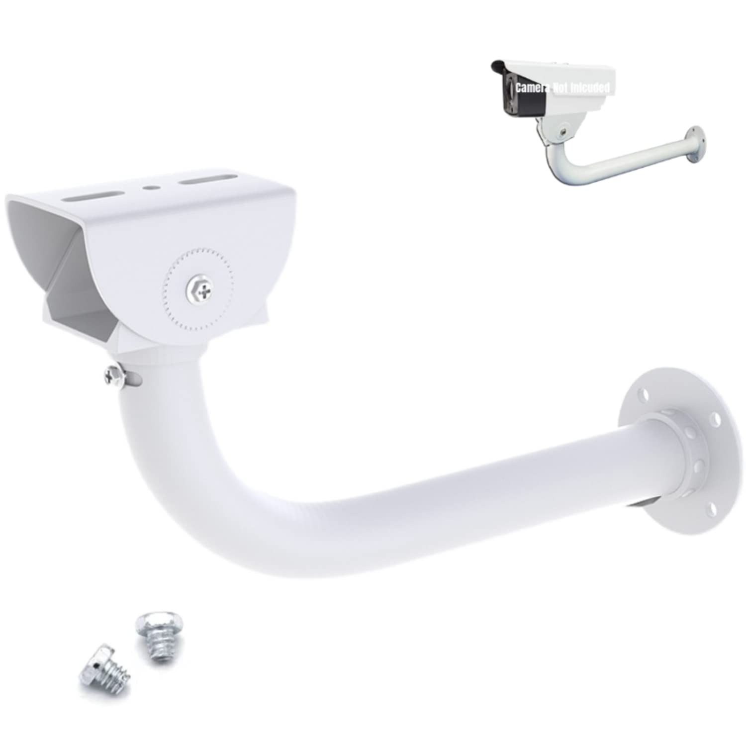 CTXSumTec Universal Security Camera Wall Ceiling Mount Bracket, Adjustable Universal Security Camera Mount Bracket for CCTV Security Camera/IP Camera/Dome Camera (J Type Ceiling Mount)