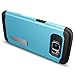 Spigen Slim Armor Galaxy S6 Case with Air Cushion Technology and Kickstand for Galaxy S6 2015 - Blue Topaz