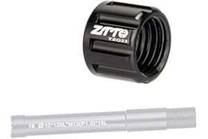 AUGUSTKNOWU Bicycle Thru Axle Nut M15 Built from Strong Aluminum Alloy for Dependable Use in Cycling Applications (M15x1.5mm)