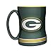 NFL Green Bay Packers Sculpted Relief Mug, 14-ounce, Dark Green