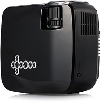 Amazon Com 高清1080p无线版微型家用led投影机 内置安卓系统 1g运行内存 8g内存 支持sd卡扩展 138英寸大屏投射 无线蓝牙智能 投影仪 黑色 Electronics