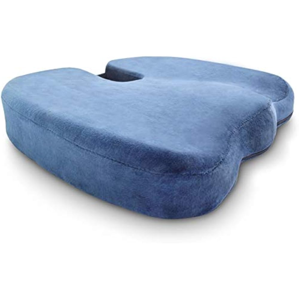 Back & Seat Cushions Comfy Pro Firm Therapeutic High Density Memory