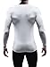 NELEUS Men's Dry Fit Running Compression Shirts 3 Pack,5021,White,US XL,EU 2XL