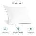 Coastal Comfort Gel Pillow (2-Pack) - Luxury Hotel Quality Plush Gel Fiber Pillow - Queen