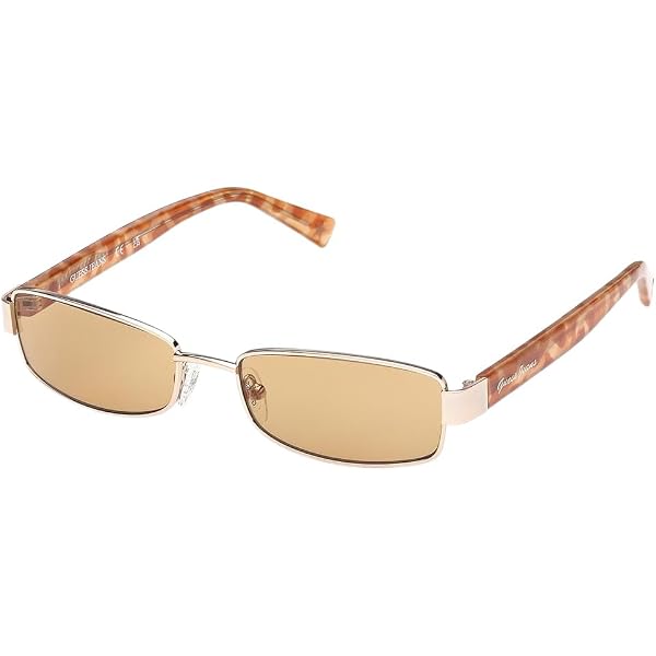 Amazon.com: GUESS GU7842 Rose Gold Pink/Brown Shaded 58/17/140