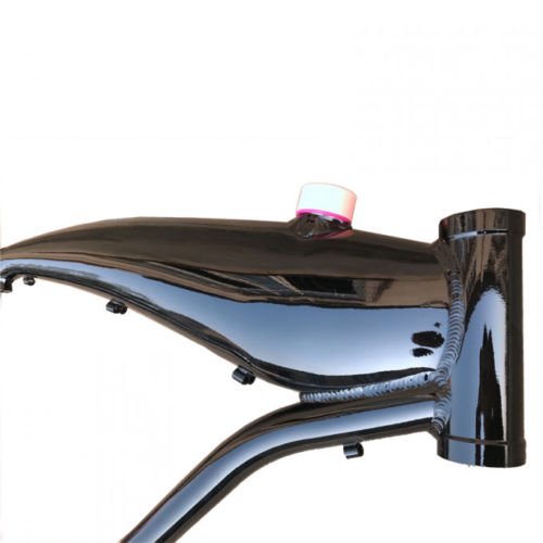 dolphin1986 Reinforced Bicycle Gas Frame with Gas Tank Built in, 2.4L Frame - Black Color-Gas Motorized Bicycle