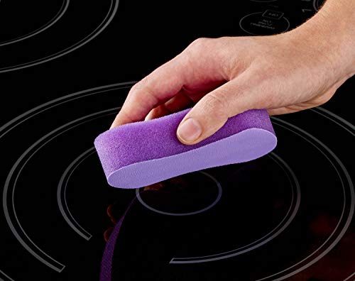 SCOTCH-BRITE™ GLASS COOKTOP PADS , 5.1INX3.0 IN X0.9 IN , ( 129MM X 76MMX 22MM) EA