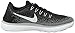 Nike Womens Free Rn Distance Running Shoe-Black/White-7.5