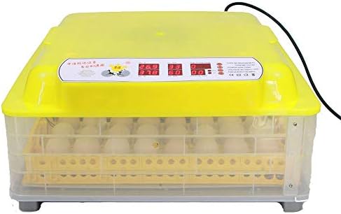 ZHUANFAFA 48 Egg Incubator, Automatic Egg Turning, Automatic Temperature And Humidity Control, Digital Display, Semi-Transparent Cabinet