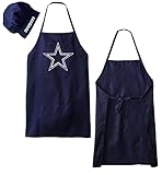 Dallas Cowboys NFL Barbeque Apron and Chef's Hat