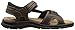 Dockers Men's Solano Gladiator Sandal, Dark Brown, 11 M US