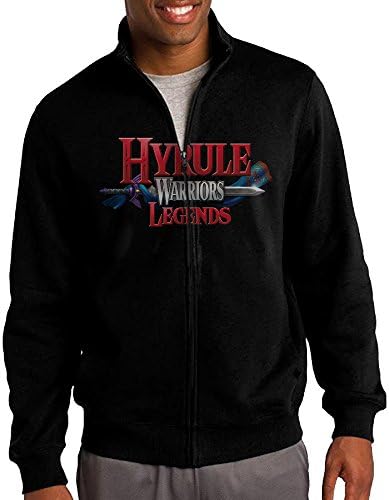 Men's Hyrule Warriors Legends Full Zipper Pocket Fleece Jacket Small