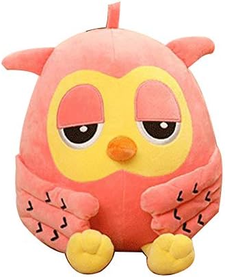 Fattigger1005 plush toy Cute plush owl soft stuffed animal doll toy throw pillows children's gifts home decoration, comfortable and soft suitable as a pillow soft toys