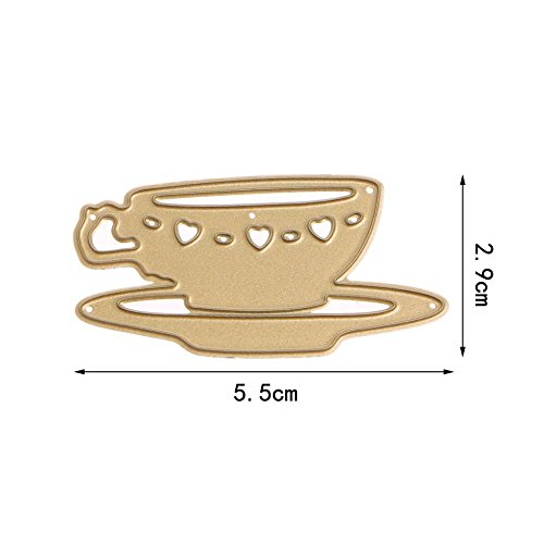 image for Bottone Metal Cutting Dies Stencil Template Mould for DIY Scrapbook Em