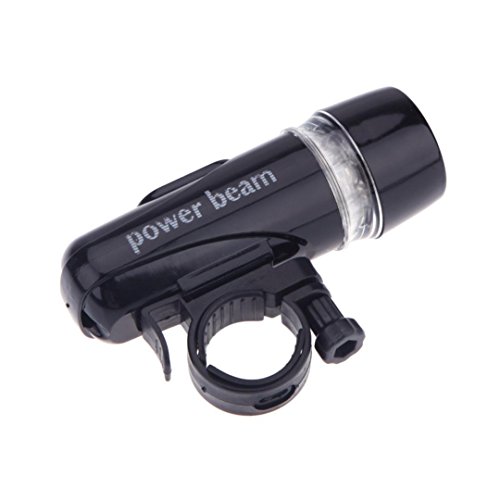 Waterproof 5 LED Lamp Bike Bicycle Front Head Light + Rear Safety Flashlight Set - Thumbnail 3