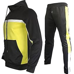 lionpaul Mens Full Zipper Hoodie Tracksuits Fashion