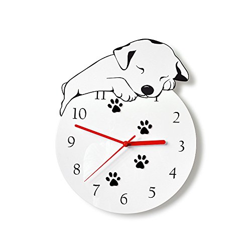 Dog Wall Clocks Kritters in the Mailbox Dog Wall Clock