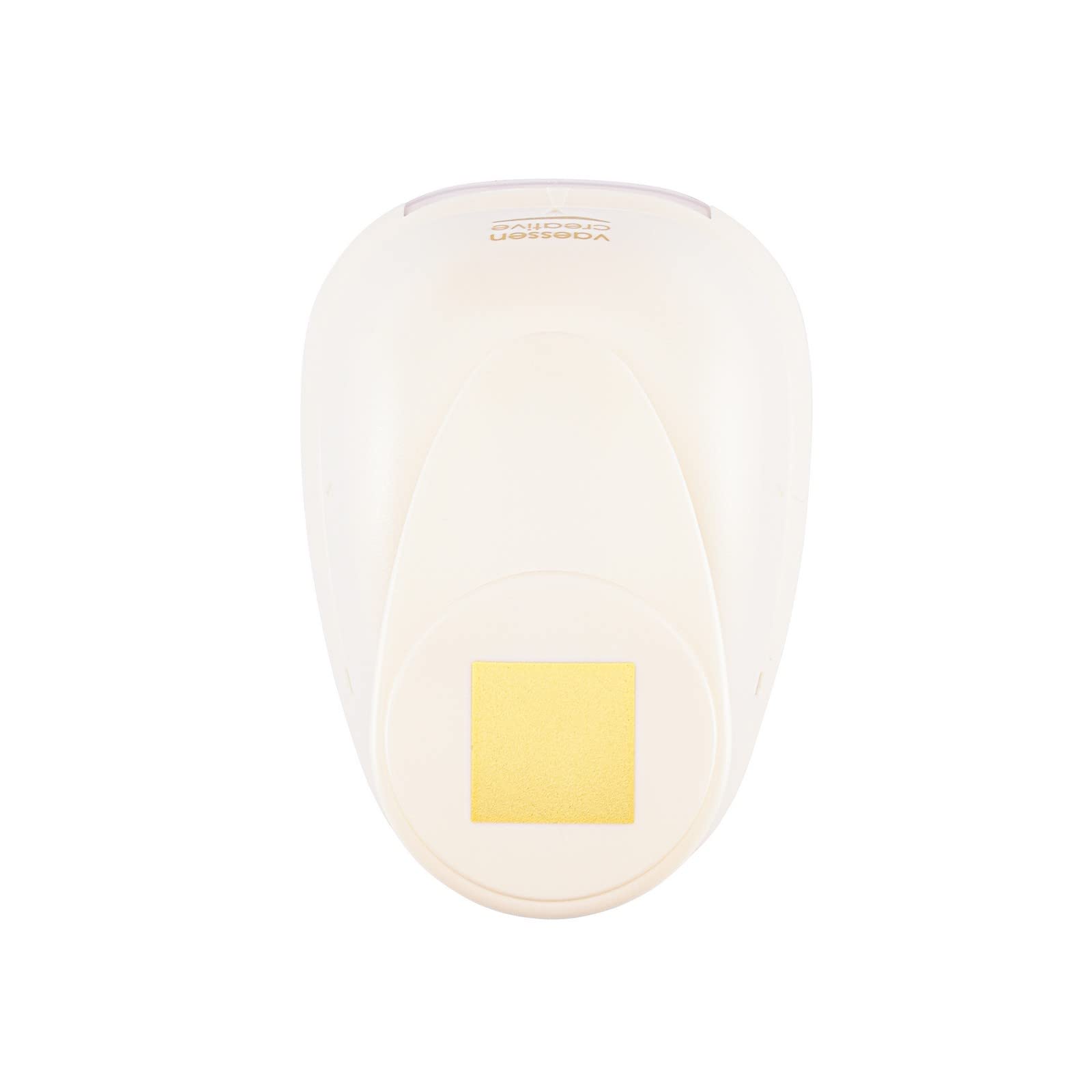Vaessen Creative Craft Paper Punch - Square - 2,7 x 2,7 cm - Circle Cutter for Crafting and Card Making