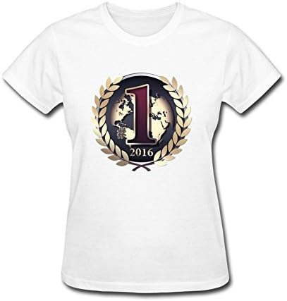 Layannie Women's 2016 Number One Short Sleeve T shirt M