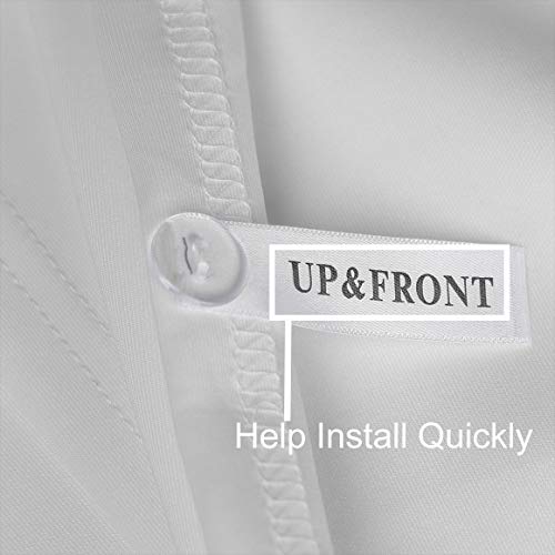 N&Y HOME Box Spring Cover, Sleek Alternative for Bed Skirts, Wrap