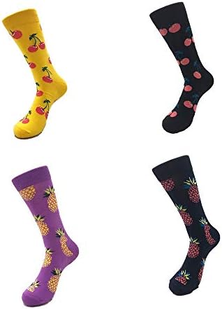 Crew Socks Unisex Ankle Cotton Socks Mens Athletic Socks LightWeight （ Pack of 4）Size 6-11