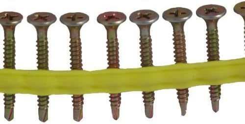 Quik Drive DWFSD114PS Drywall Screws 1 1/4-Inch Bugle Head, Fine Thread, Self-Drill Point with Gray Phosphate Coating by Quik Drive