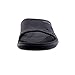 Kaiback Men's Poolside Slide Shower Sport Sandal (10/11, Black)
