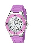 Invicta Angel Multi-Function White Dial Purple Silicone Ladies Watch 18790