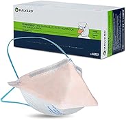 HALYARD FLUIDSHIELD N95 Respirators, ASTM Level 3 Face Mask, Regular Size, Orange, 46727 (Box of 35)