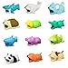 12 Pieces Cute Animal Bites Cable Protector for iPhone iPad Charging Cords Protection