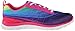Skechers Sport Women's Pretty Please Fashion Sneaker,Hot Pink/Multi,8.5 M US