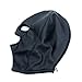 Leather Bondage Mask,Eyes Mouth Breathable Restraint Head Hood,Sex Toys,for Unisex Adults Couples,BDSM/LGBT Blackthumb 4
