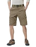 CQR CQ-TSP202-CYT_40 Men's Tactical Lightweight Utiliy EDC Cargo Work Uniform Shorts TSP202