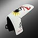 Craftsman Golf King Skull Headcover Putter Cover for Scotty Cameron Taylormade Odyssey Blade (White)