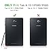 Galaxy Tab A 10.1 with S Pen Case, Mignova Heavy Duty Hybrid Protective Case with Kickstand Impact Resistant for Samsung Galaxy Tab A 10.1 with S Pen SM-P580 SM-P585 + Screen Protector Film (Black)