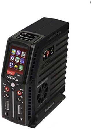 Polaron AC/DC 240W 7S 3" Color and Touchscreen Radio Charger (Black)