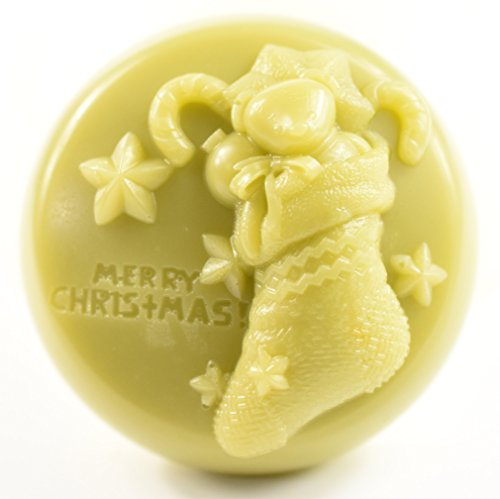 Longzang S528 Christmas bells Silicone Soap Mold 3D Handmade Craft Mould