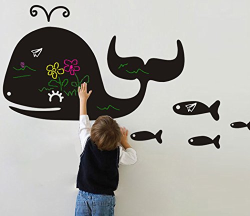Negro-de-ballenas-Mar-escribir-Junta-Pizarra-Pared-Vinilo-Adhesivo-Papel-Home-extrable-Dormitorio-Sala-de-estar-Cocina-Lienzo-murales-DIY-Stick-Girls-Boys-Kids-Nursery-Baby-sala-de-juegos-decoracin