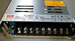 Image of Mean Well RSP-320-5 300W 5 Volt Power Supply with PFC for LED Signs